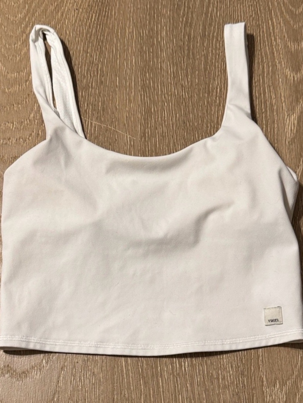 Vuori White Tank Top